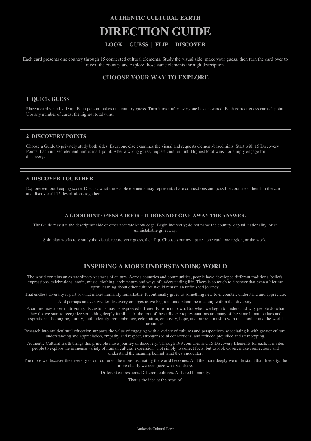 Direction Guide
