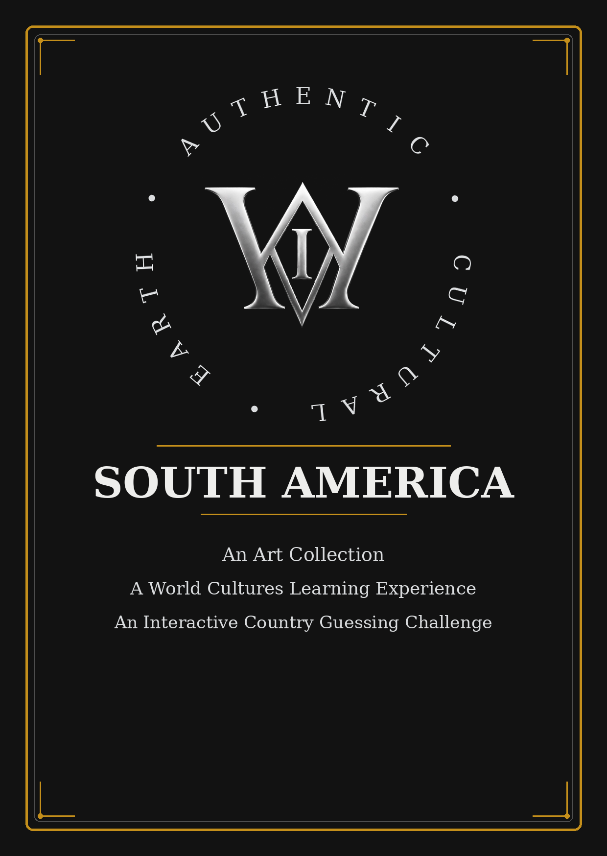 South America continental pack front